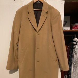 J. Crew Ludlow Camel Topcoat 42S